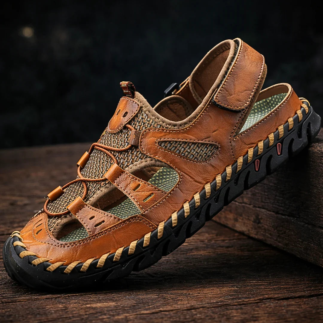 VALDER | Sandali in Pelle con Plantare